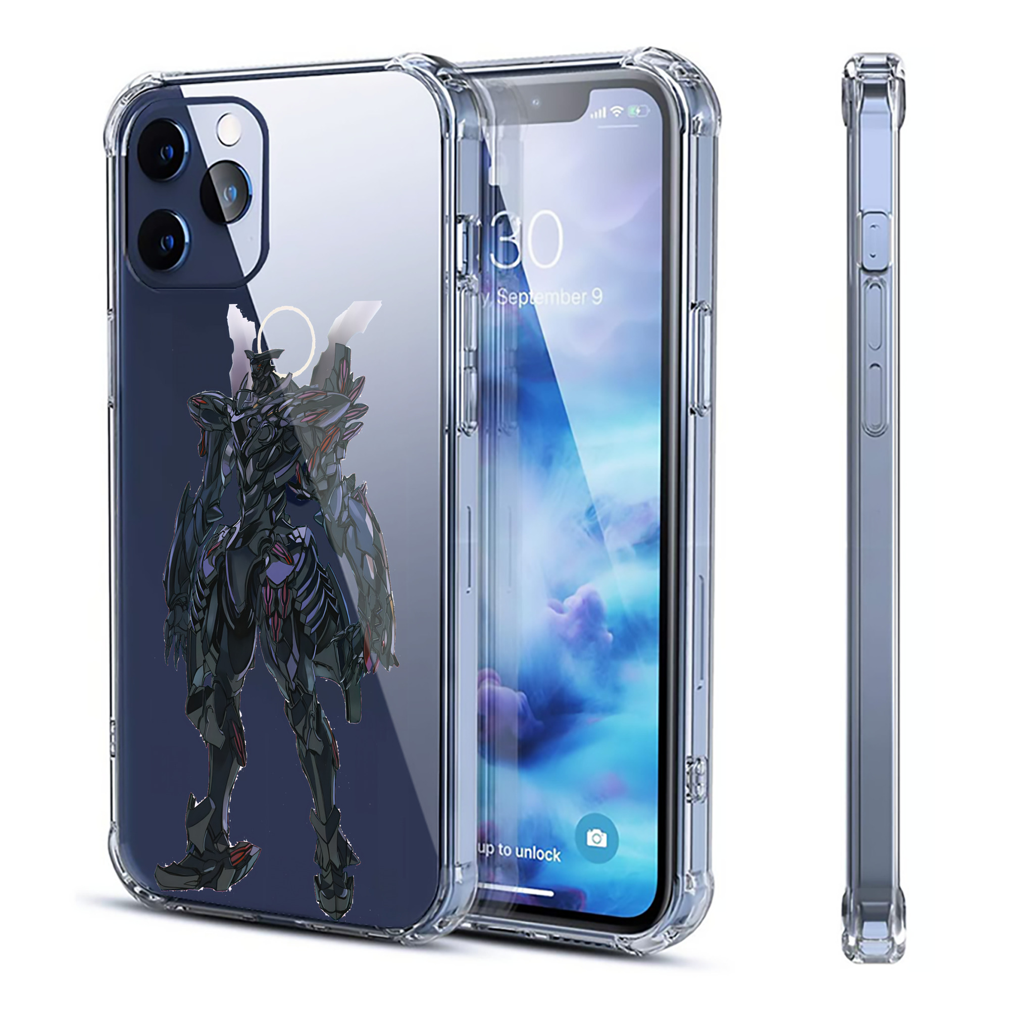 （画像用） EVA 新世紀エヴァンゲリオン 【iPhone 12シリーズ対応】透明スマホケース（クリアソフトケース）